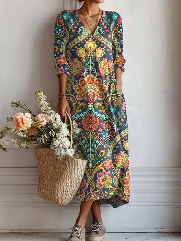 Vestido Largo Bohemio