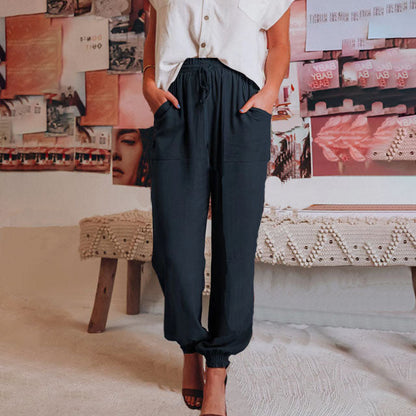 Kaeli – Pantalones Elegantes con Cintura Ajustable