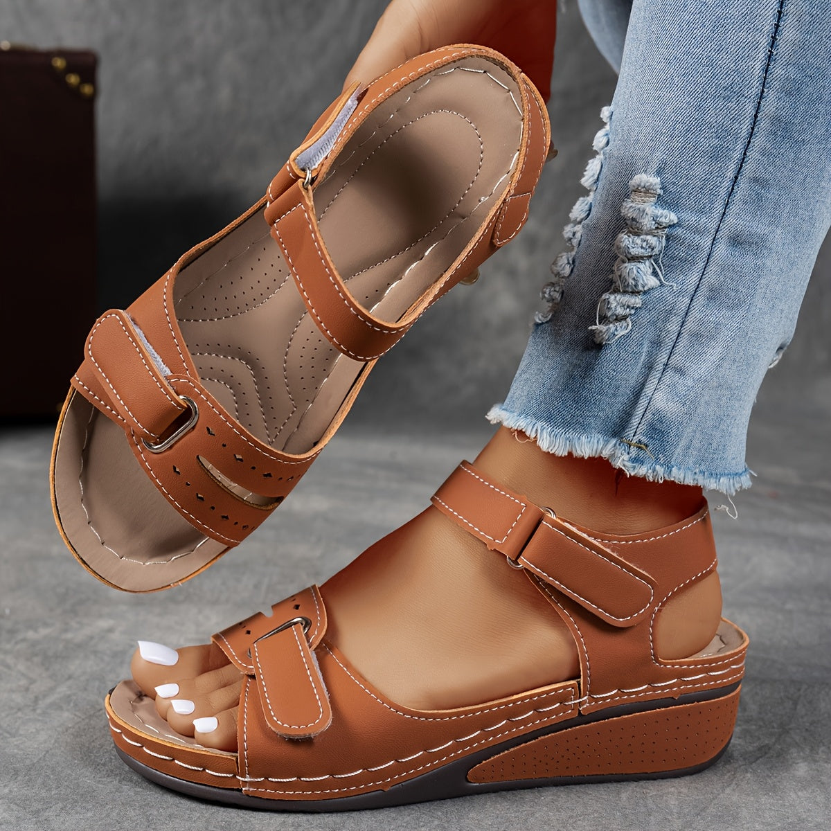 Sandalias Ortopédicas de Confort Carmela