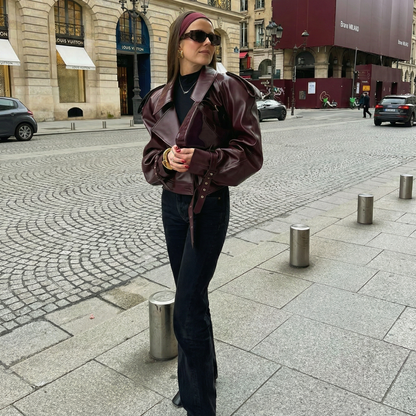 LÉA™║Chaqueta de Estilo