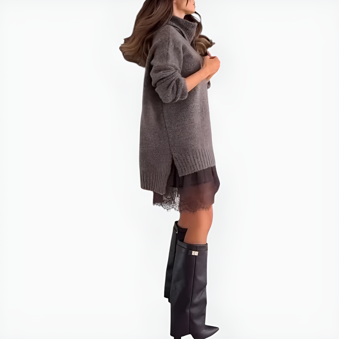 AURORA™║Conjunto de Jersey y Vestido