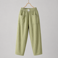 Alyra - Pantalones Relax con Bolsillos