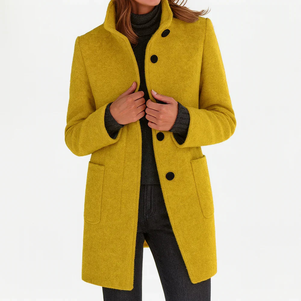 CLASSWOOL™║Abrigo de lana clásico