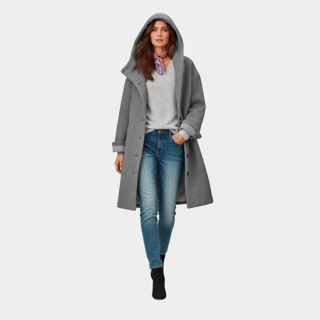 COZYLONG™║Elegante chaqueta de lana