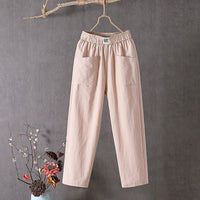 Alyra - Pantalones Relax con Bolsillos
