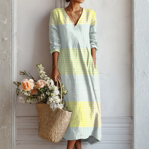 Olivia™ | Vestido de Lino Elegancia Natural