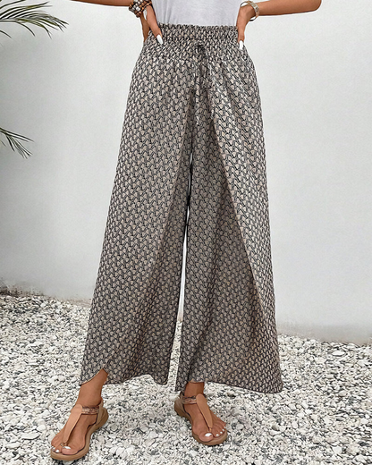 Sahara - Pantalones Anchos Relajados