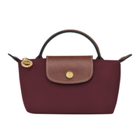 Mini Bolso Élan Rojo Vino, Correa incluida