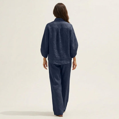 Luciana | Conjunto de Dos Piezas en Lino