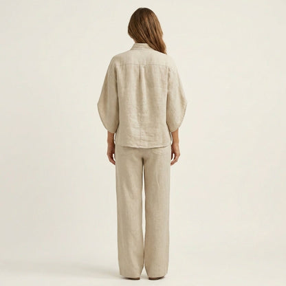Luciana | Conjunto de Dos Piezas en Lino