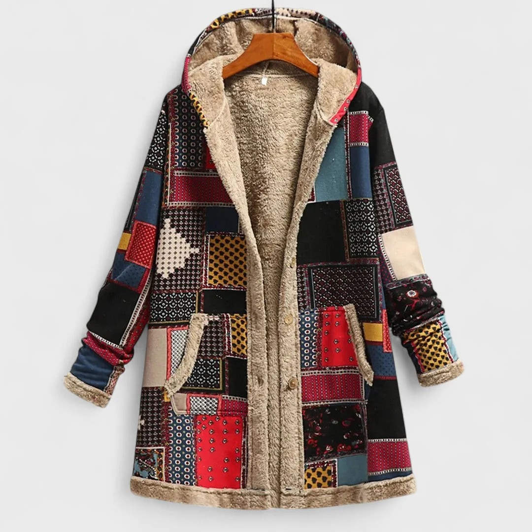 FLORA™║Parka cálida forrada